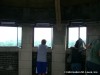 Observation windows at the top of the water tower